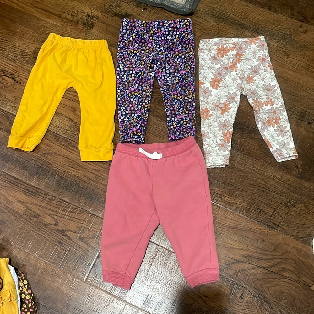 Bundle of 4 pants all size 18 months